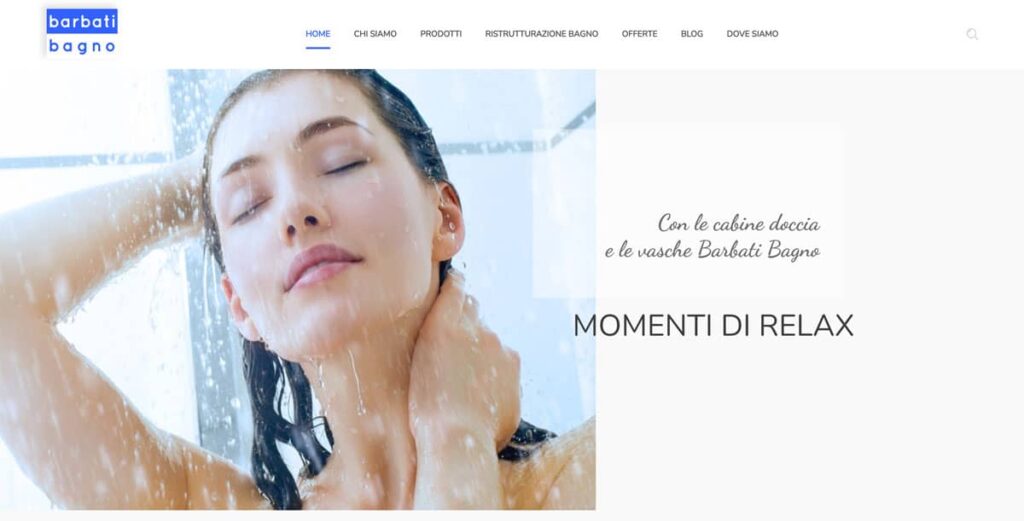 homepage sito